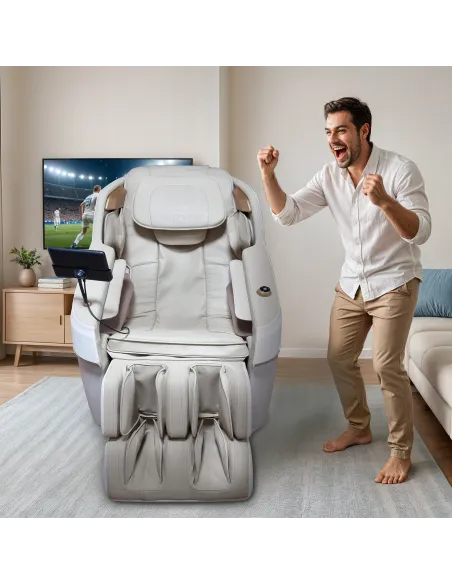 Fauteuil de massage COMPACT 2D – Produit officiel du REAL MADRID