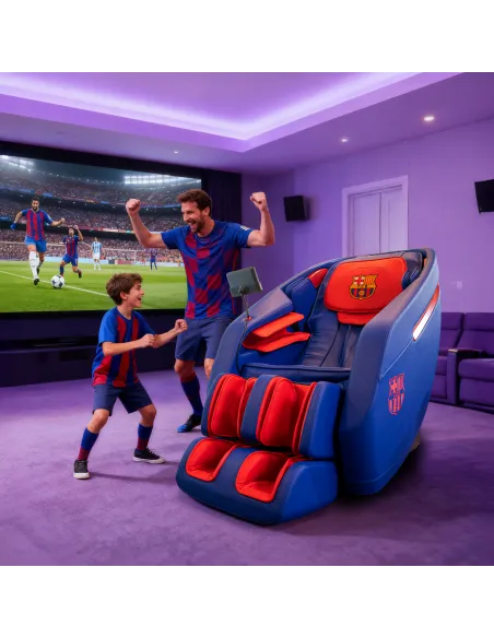 Fauteuil de massage INSPIRE 3D - Produit officiel FC BARCELONA