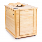 DHARANI S0 (OUTLET) - Sauna interior de medio cuerpo para 1 persona