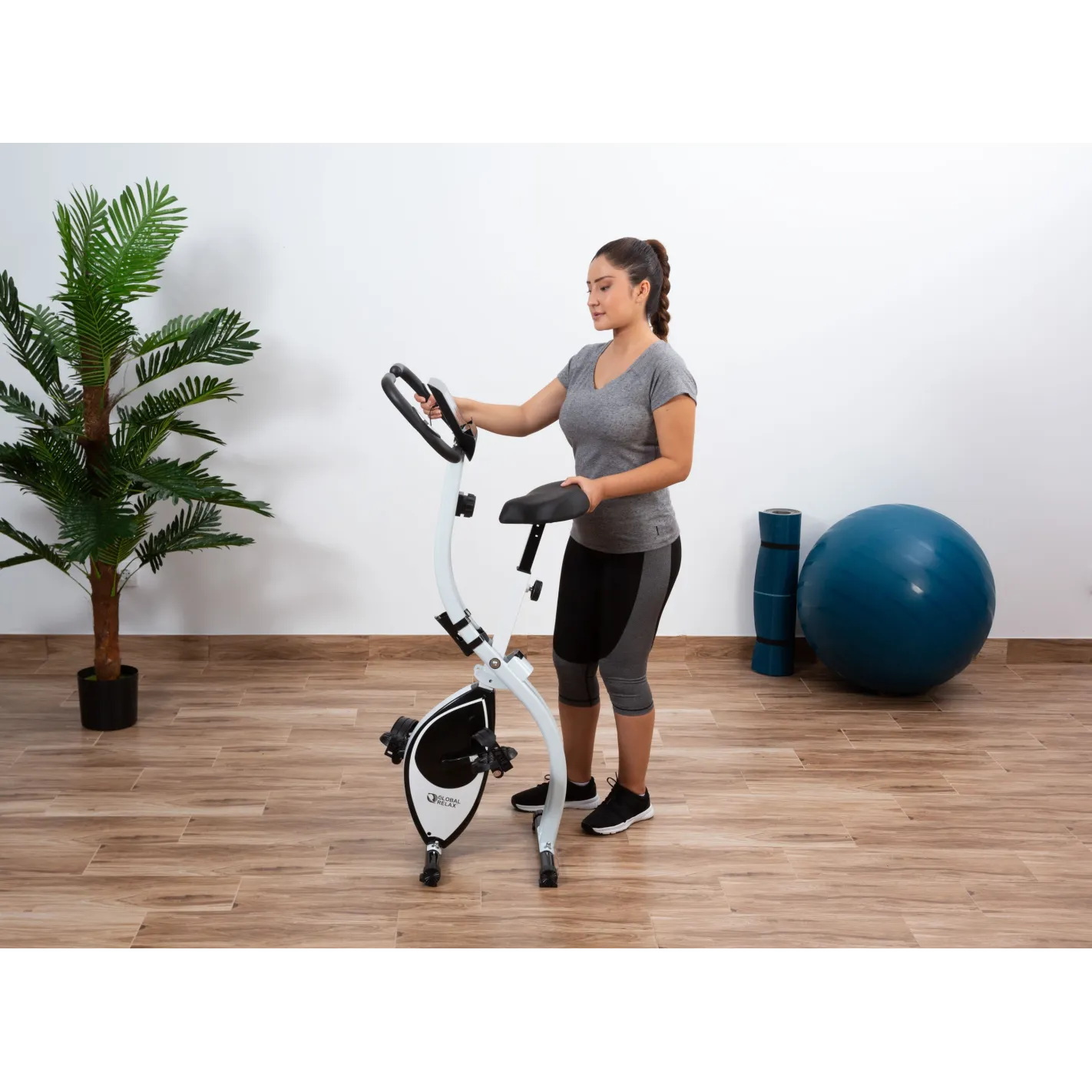 EKA X® Vélo d'appartement pliant professionnel
