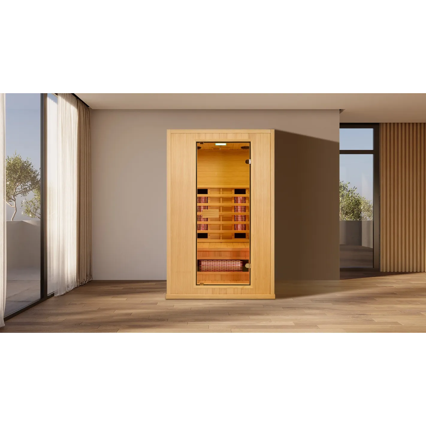 DHARANI S2 PREMIUM - Sauna integral 2 pessoas