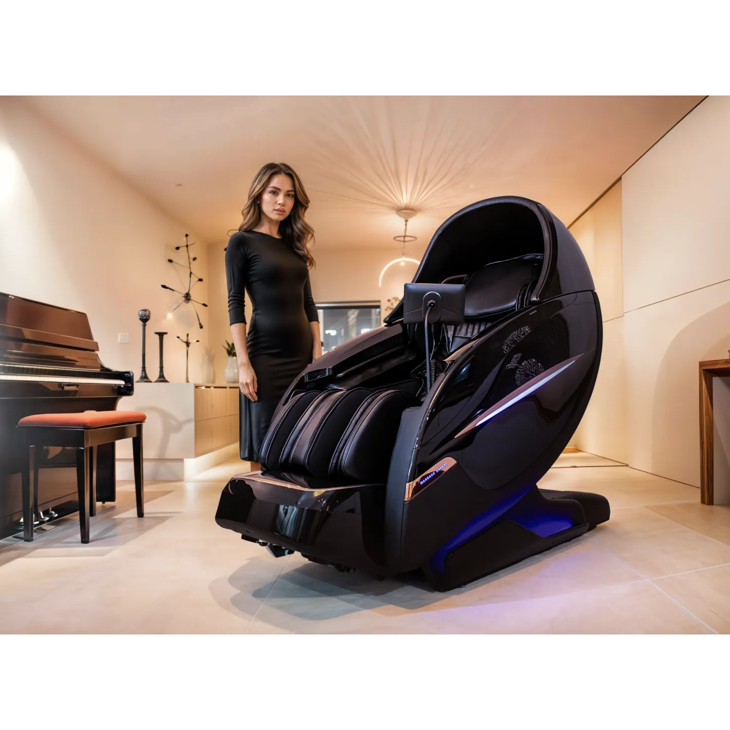 SAMADHI 6D Massage Chair | Voice Control | 20 Programs | LED