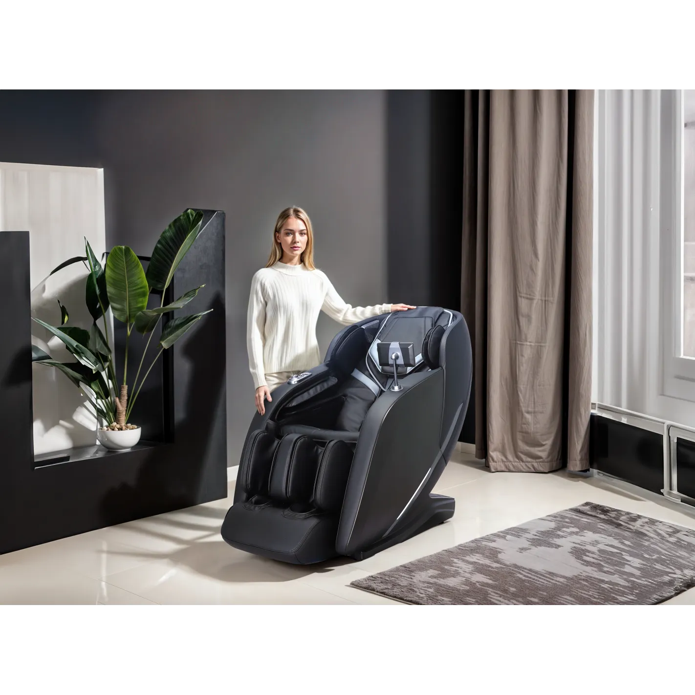 SAMSARA 3D Massagestoel I 9 Soorten Massage I Thermotherapie I Zero Gravity