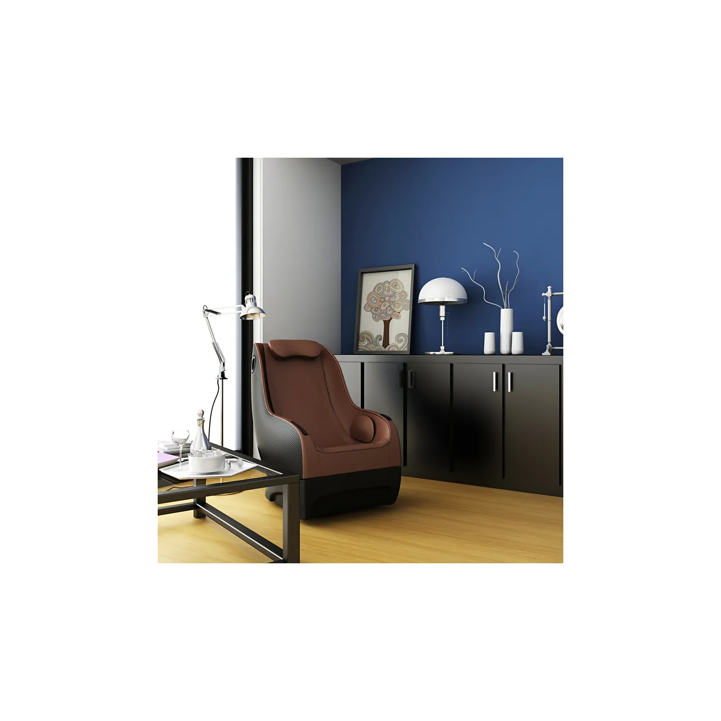 GURU Massage- en Ontspanningsstoel | 3 Massagemodi | Druktherapie