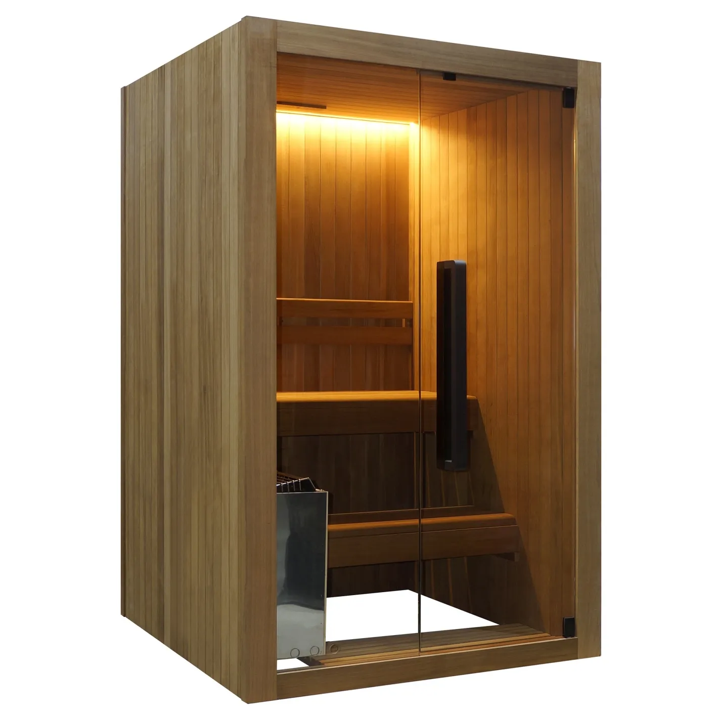 DHARANI VAPOR Sauna de interior de 2 Personas - Estufa electrica
