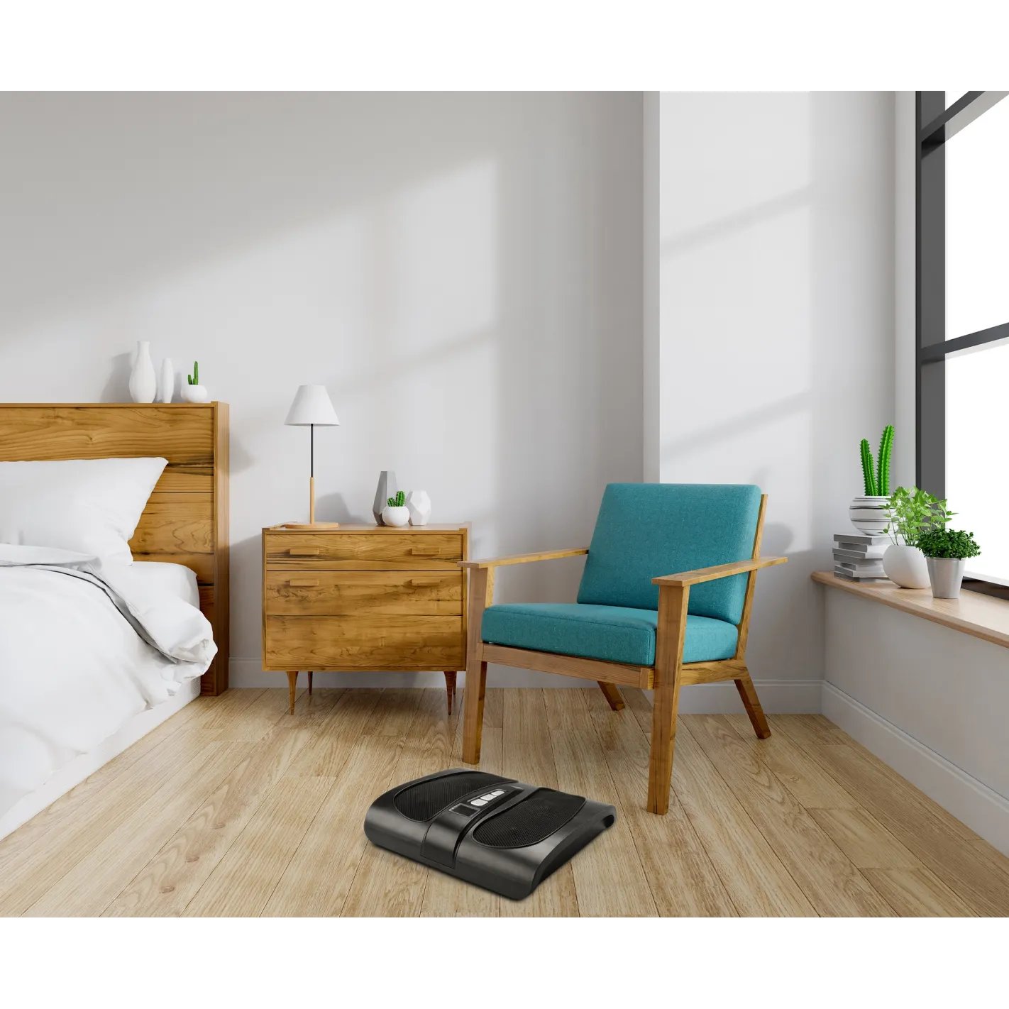 VITALZEN SLIM l Elektrisches Massagegerät für die Fußsohlen I Wärme