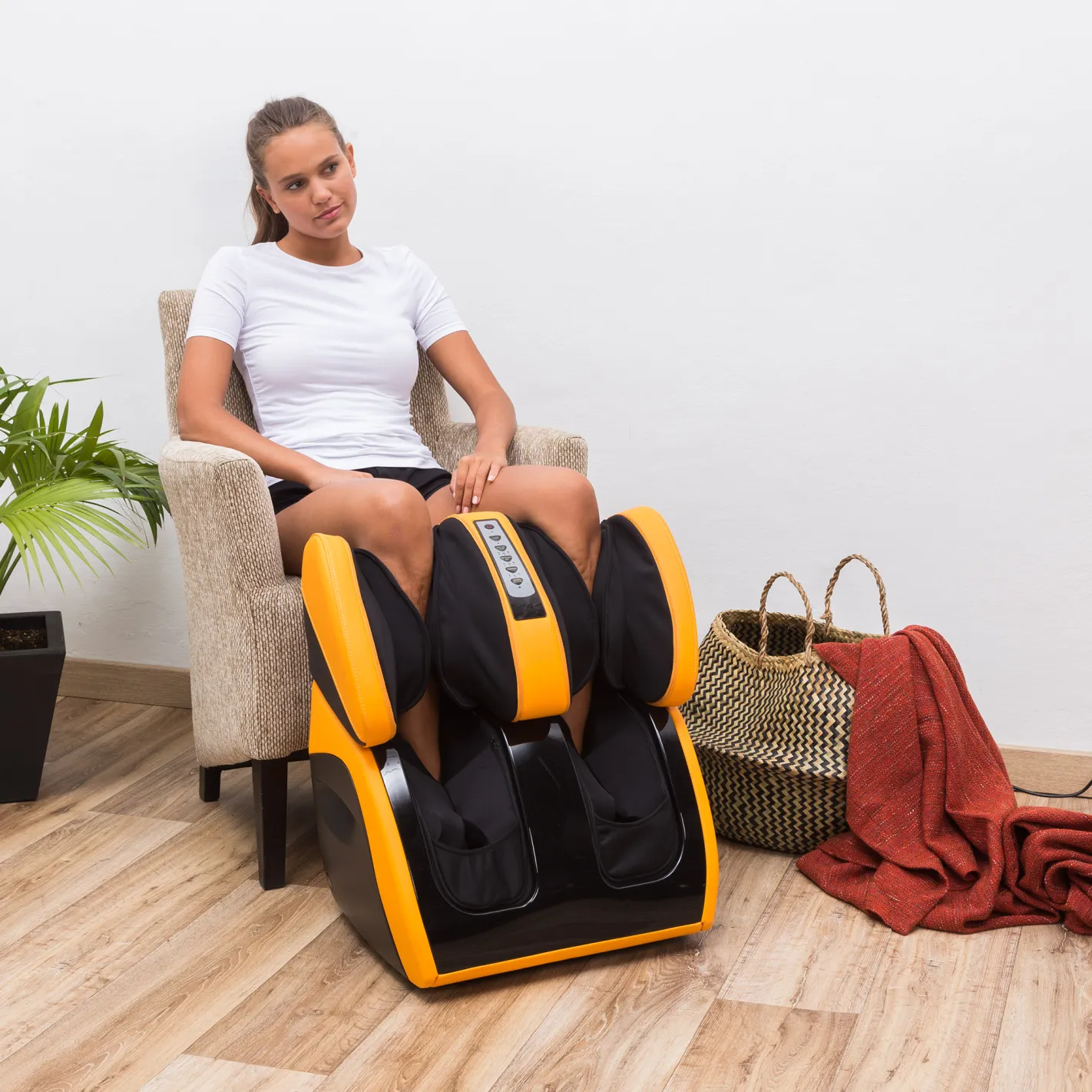Massajador elétrico VITALZEN PLUS I para pés, pernas, coxas e joelhos