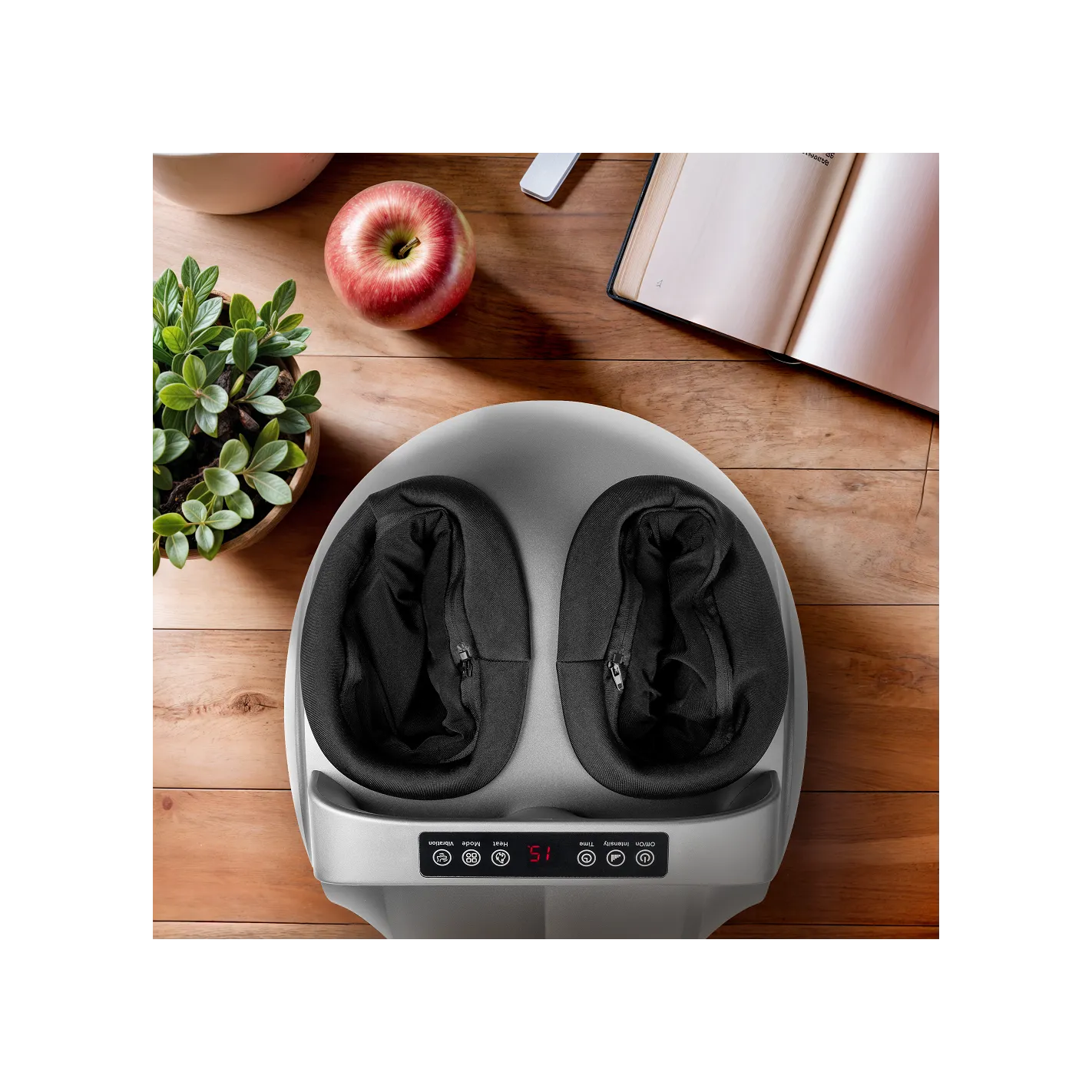 VITALZEN MINI PREMIUM Fußmassagegerät mit Pressotherapie I Kompression