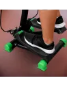 EKA Stepper Twist Stepper Pedalatore con Manubri per Esercizio I Exercise Bike