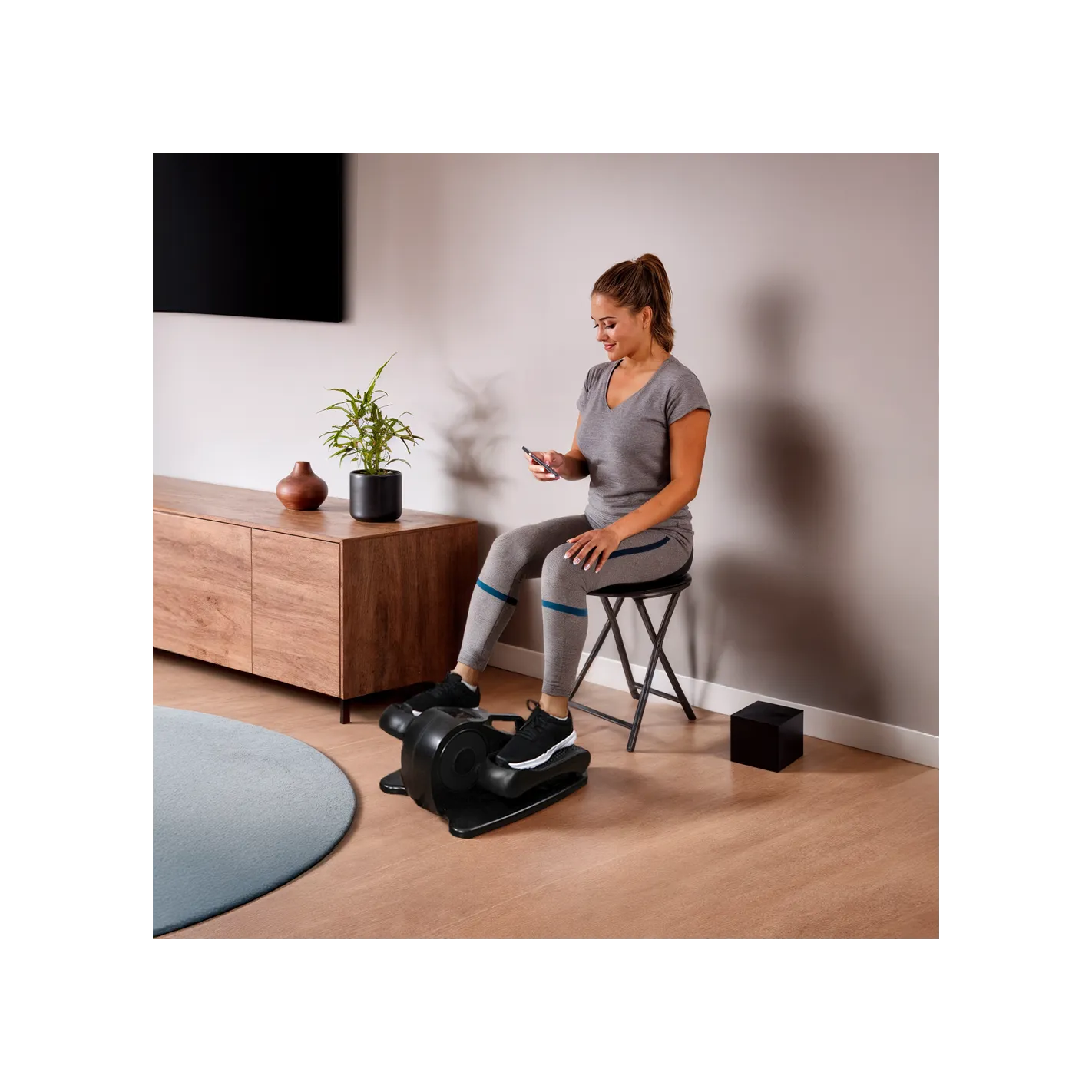 EKA Stepper Auto Pédalier automatique bidirectionnel | Vélo d'appartement