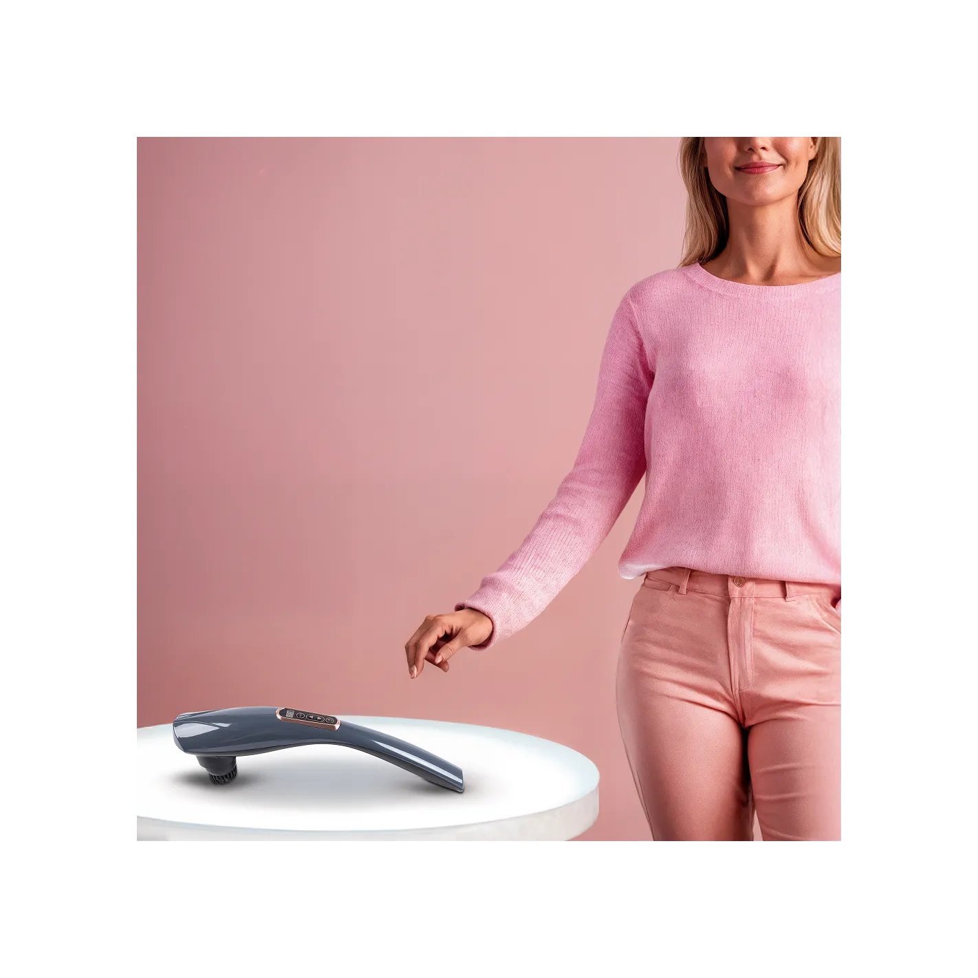 EGO Multifunctionele Draadloze Lichaamsmassager I Percussie I LCD Display