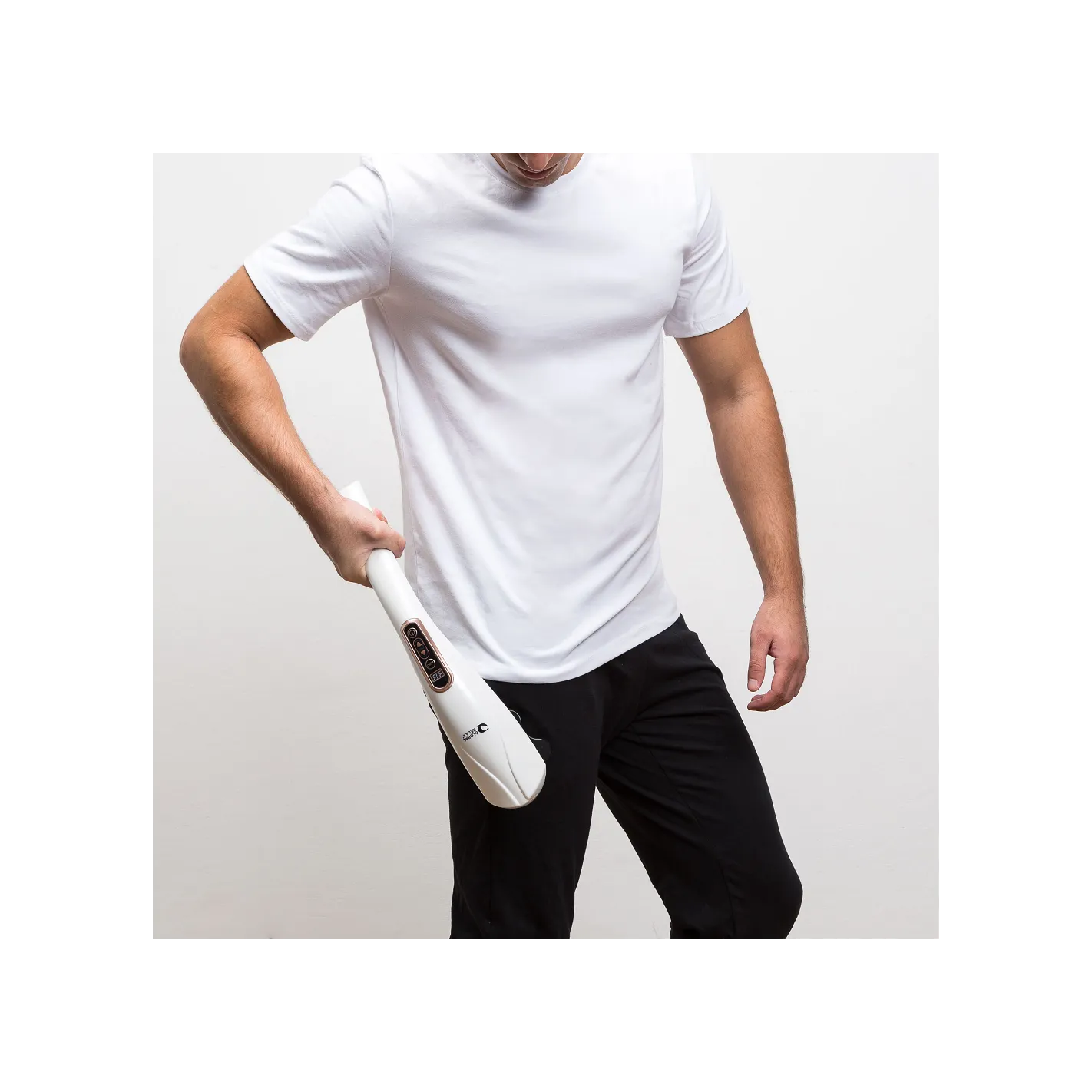 Masseur corporel sans fil multifonctionnel EGO I Percussion I Ecran LCD