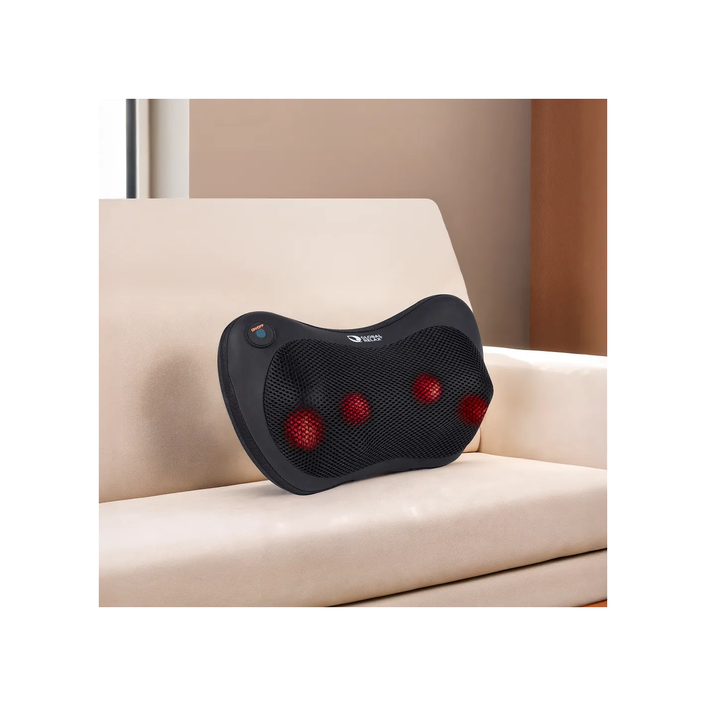 TENZO Coussin de massage I Shiatsu I Pétrissage pour les épaules et le dos