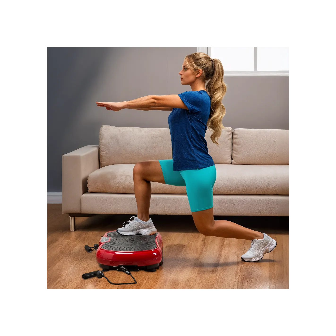 ZEN SHAPER MINI Plataforma Fitness vibratoria oscilante ultradelgada