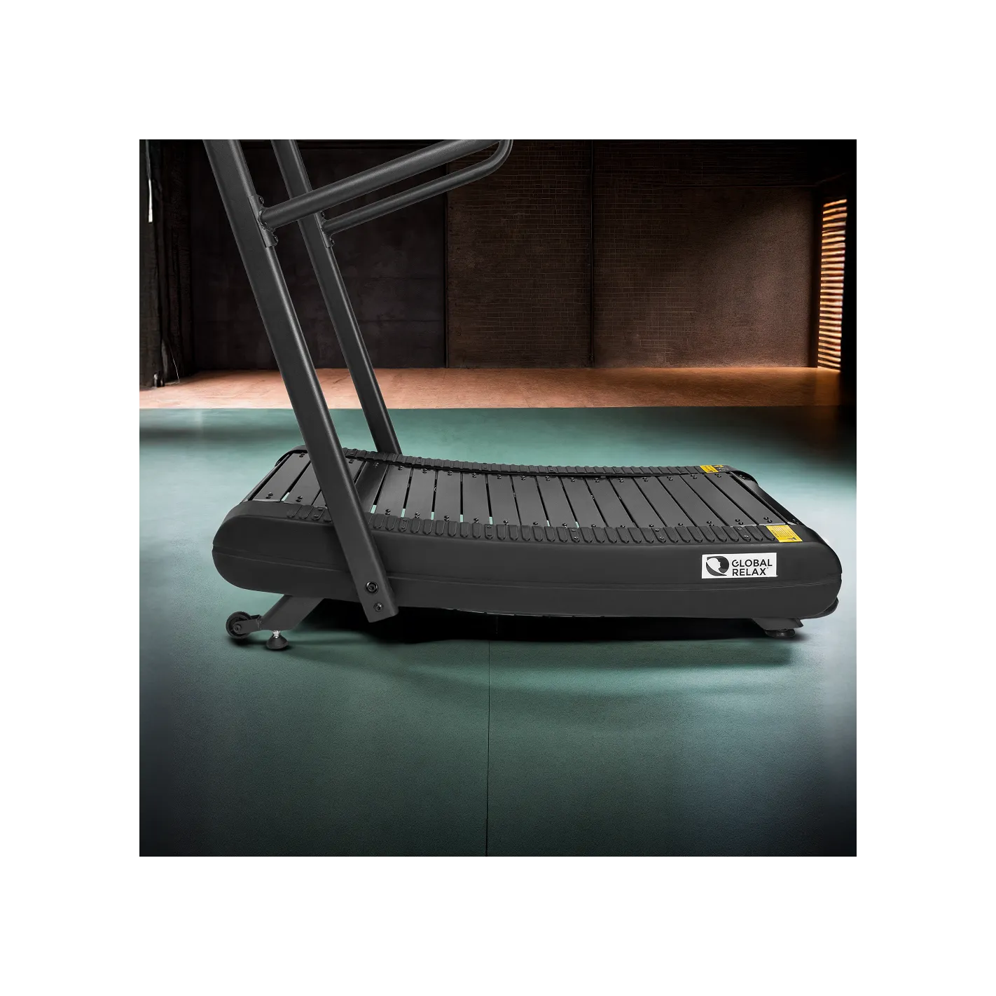 KEIZAN® CURVED Tapis de course manuel – Fonctionne sans électricité