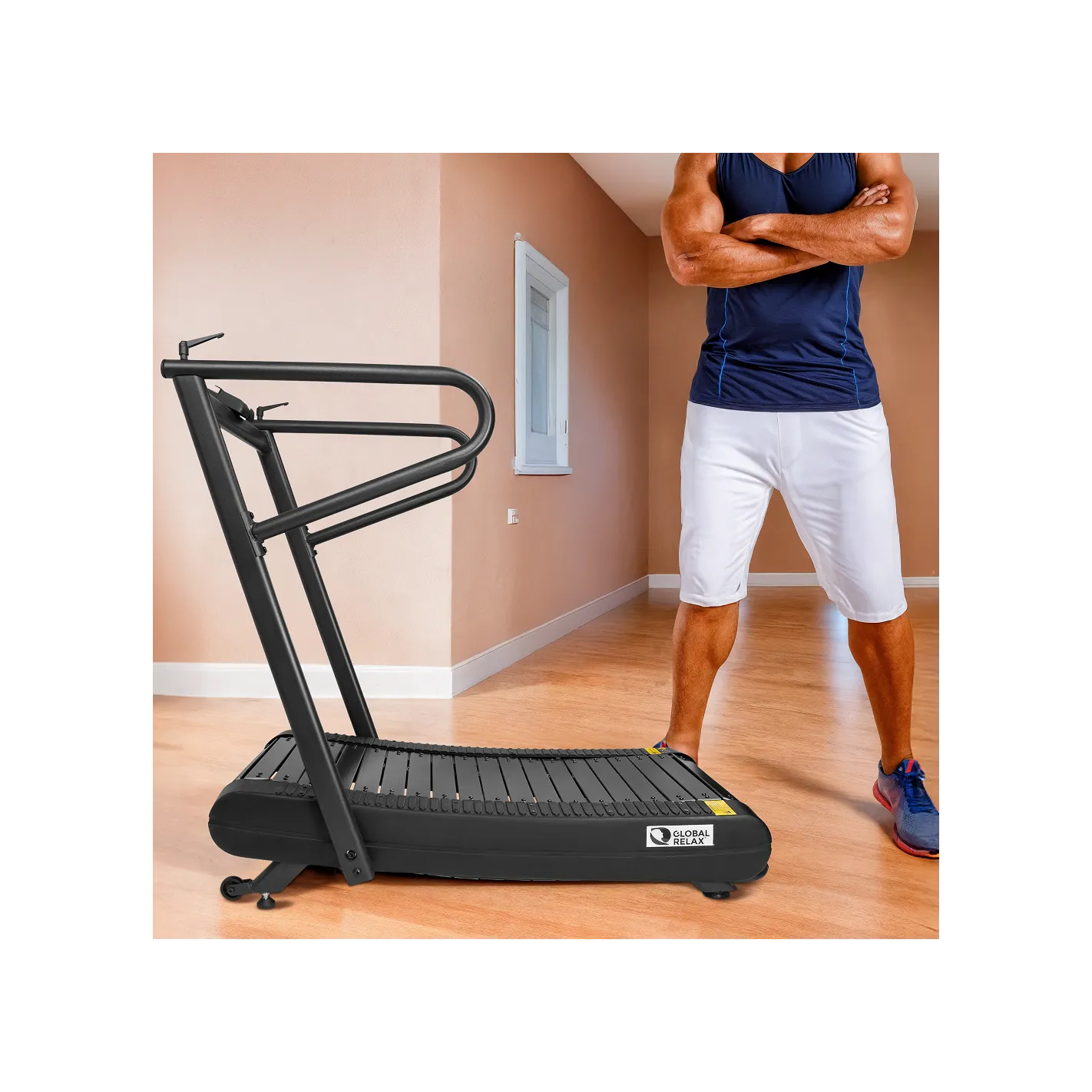 KEIZAN® CURVED Cinta de correr manual - Funciona sin electricidad