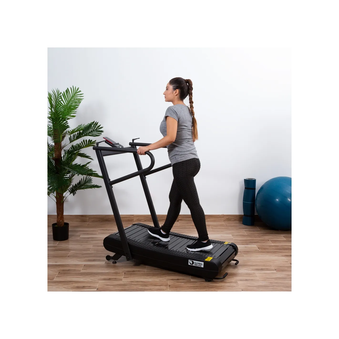 KEIZAN® CURVED Cinta de correr manual - Funciona sin electricidad