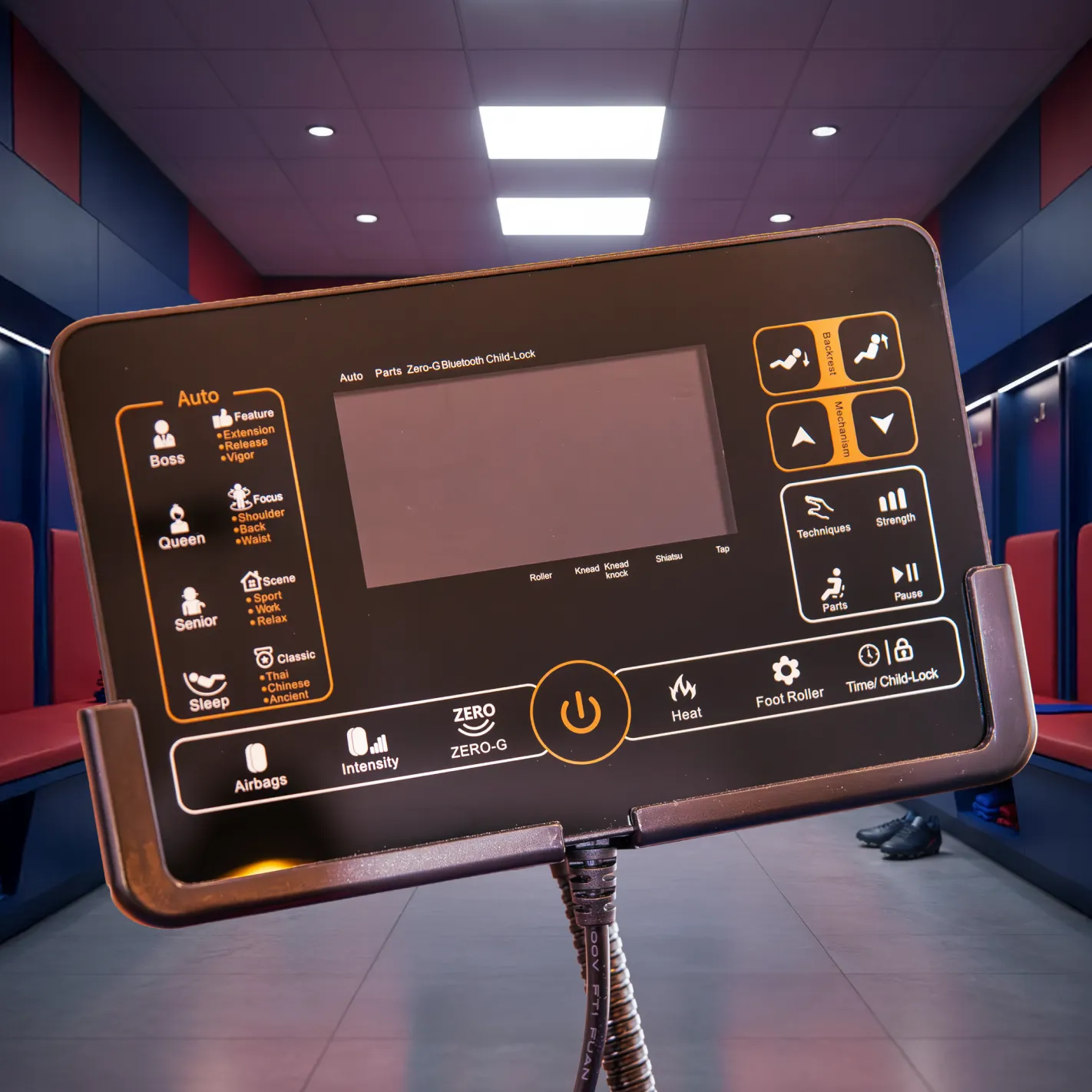 Poltrona de massagem INSPIRE 3D Produto Oficial FC BARCELONA | Gravidade 0