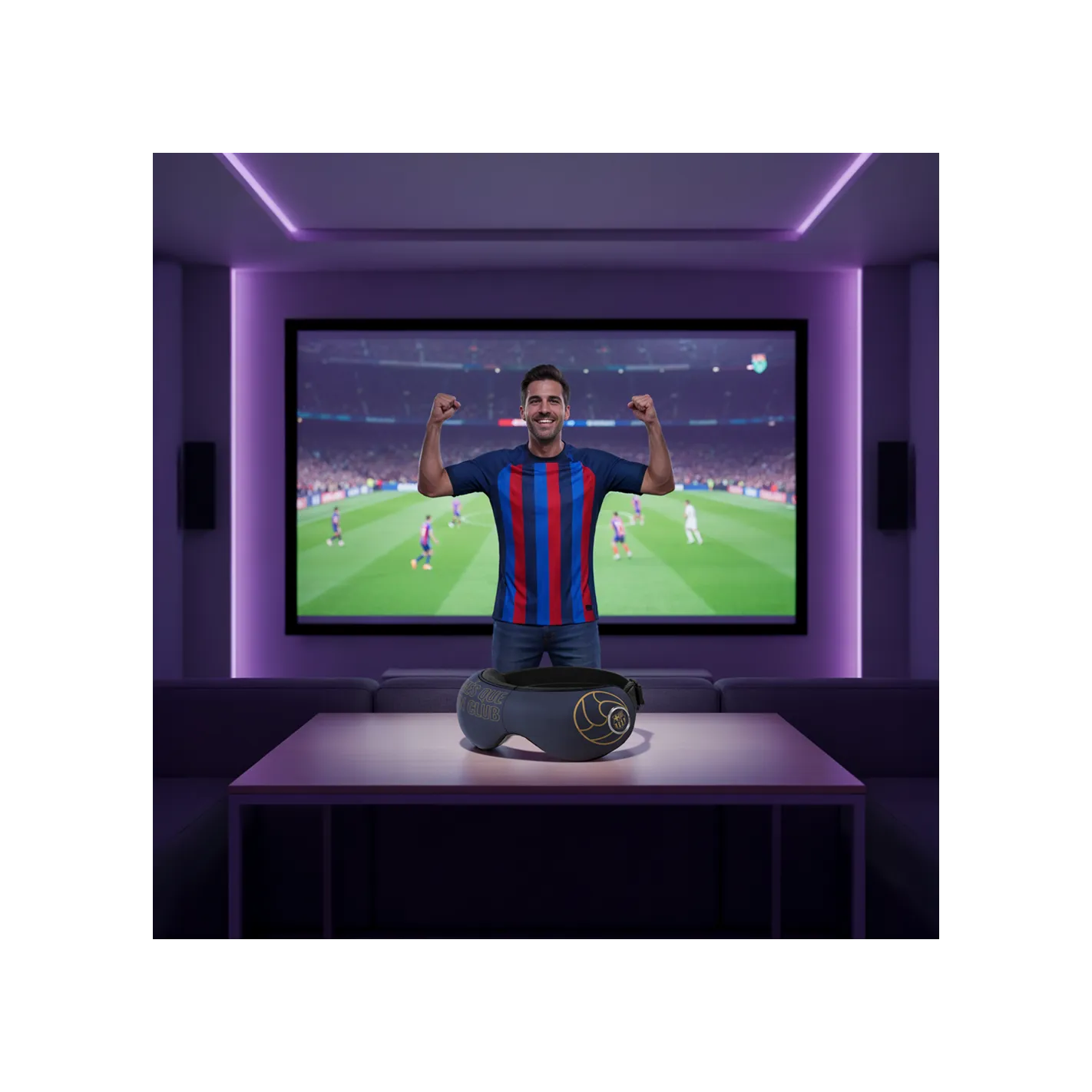 SERENITY massagelunetten – Officieel product van FC BARCELONA | Oogmassageapparaat