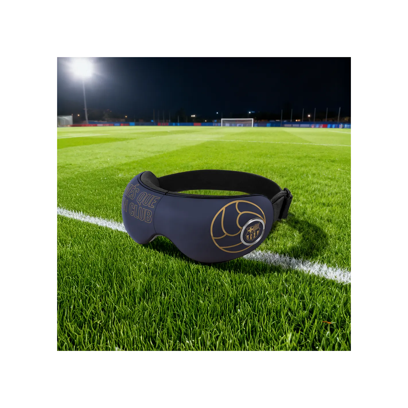 Occhiali massaggianti SERENITY – Prodotto ufficiale del FC BARCELONA | Massaggiatore per occhi