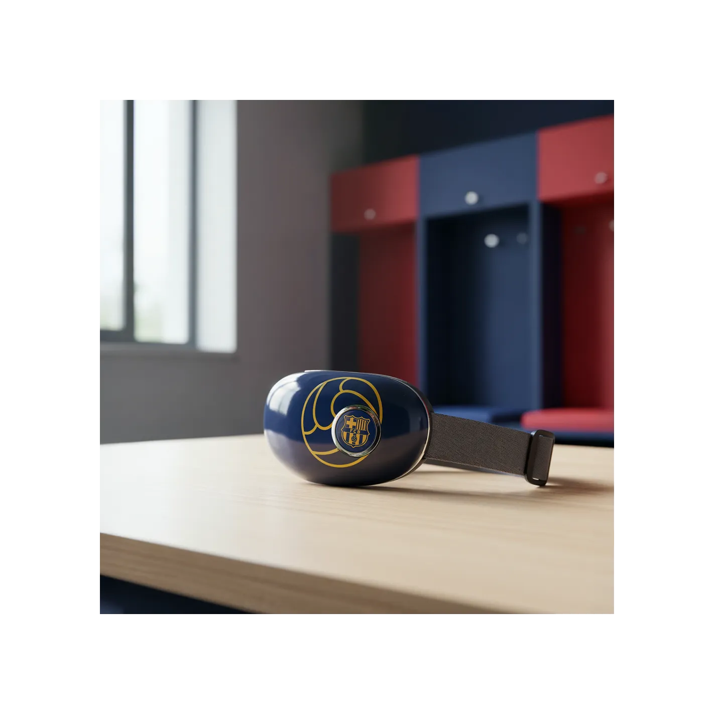 SERENITY Massagebrille – Offizielles Produkt des FC BARCELONA | Augenmassagegerät