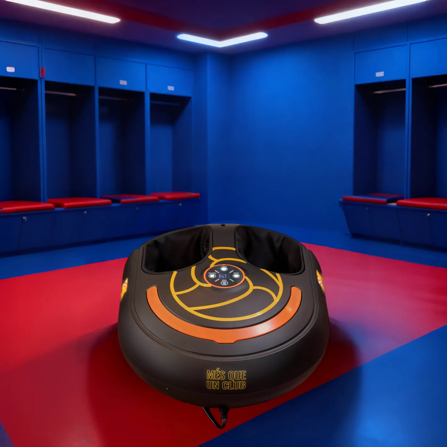 Appareil de massage pour les pieds et les jambes ENERGY - Produit officiel du FC BARCELONE