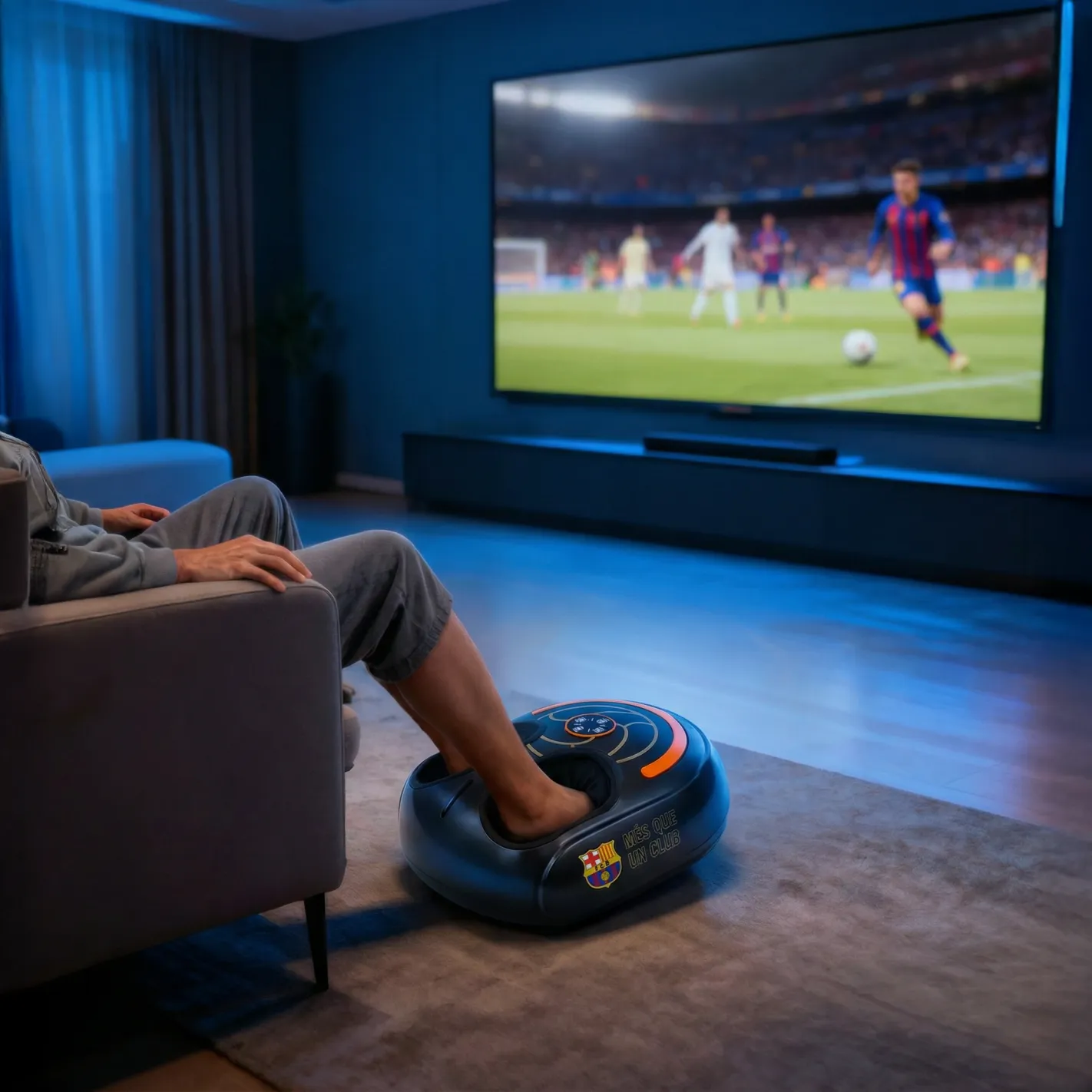 ENERGY Foot and Leg Massager - Official FC BARCELONA Product