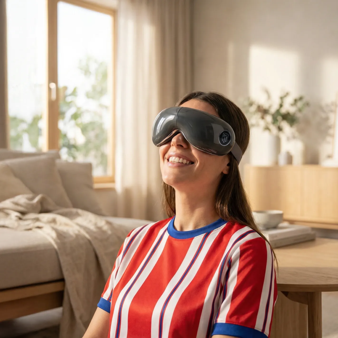 VISION ATLETI massage glasses - Official ATLETICO MADRID product I Eye massager