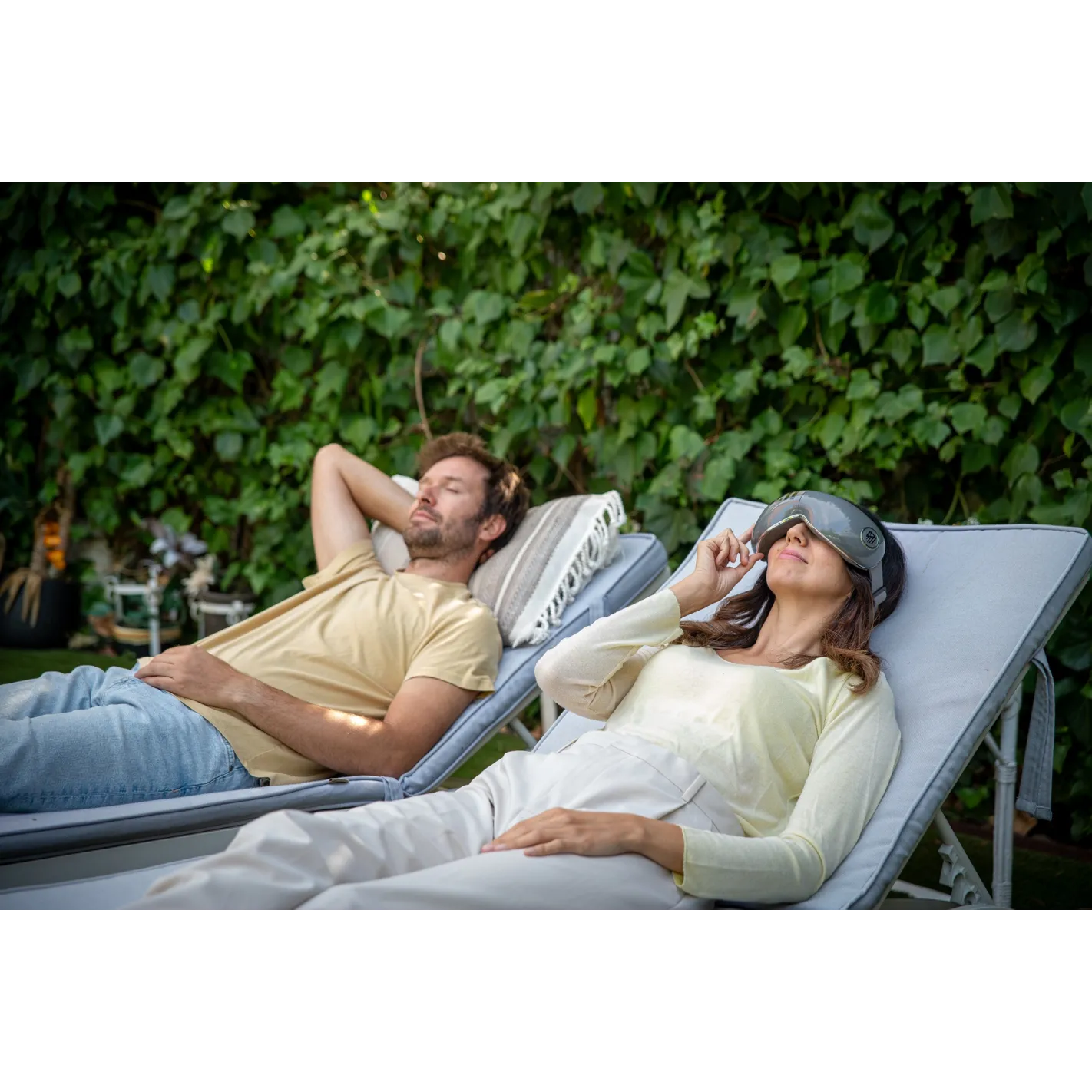 Lunettes de massage VISION ATLETI - Produit officiel ATLETICO MADRID I Appareil de massage pour les yeux