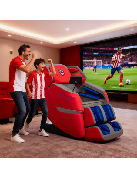 BASIC ATLETI 3D massage chair - Official Club ATLETICO MADRID product