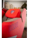 Poltrona de massagem BASIC ATLETI 3D - Produto oficial do Club ATLETICO MADRID