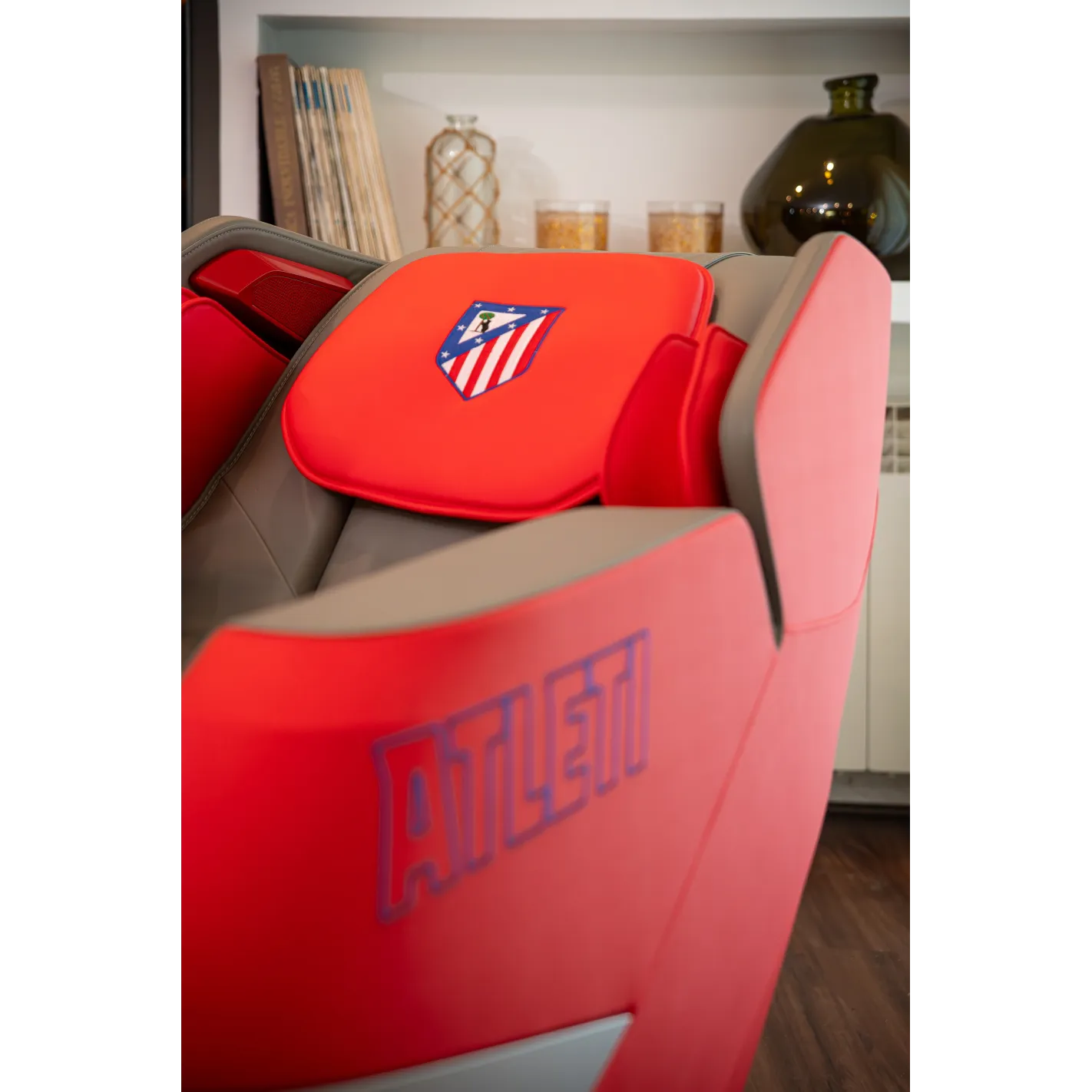 BASIC ATLETI 3D massage chair - Official Club ATLETICO MADRID product