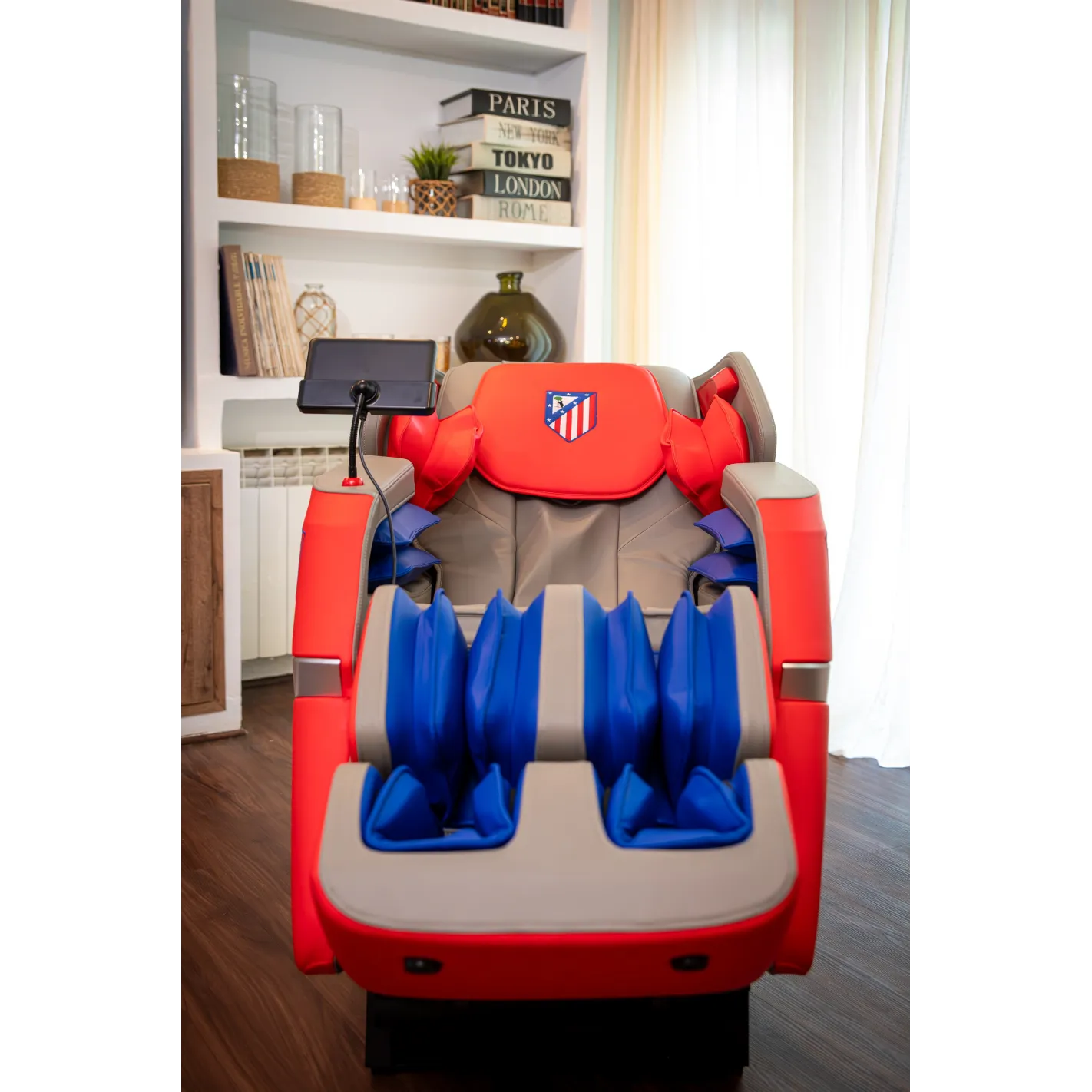 Fauteuil de massage BASIC ATLETI 3D - Produit officiel du Club ATLETICO MADRID