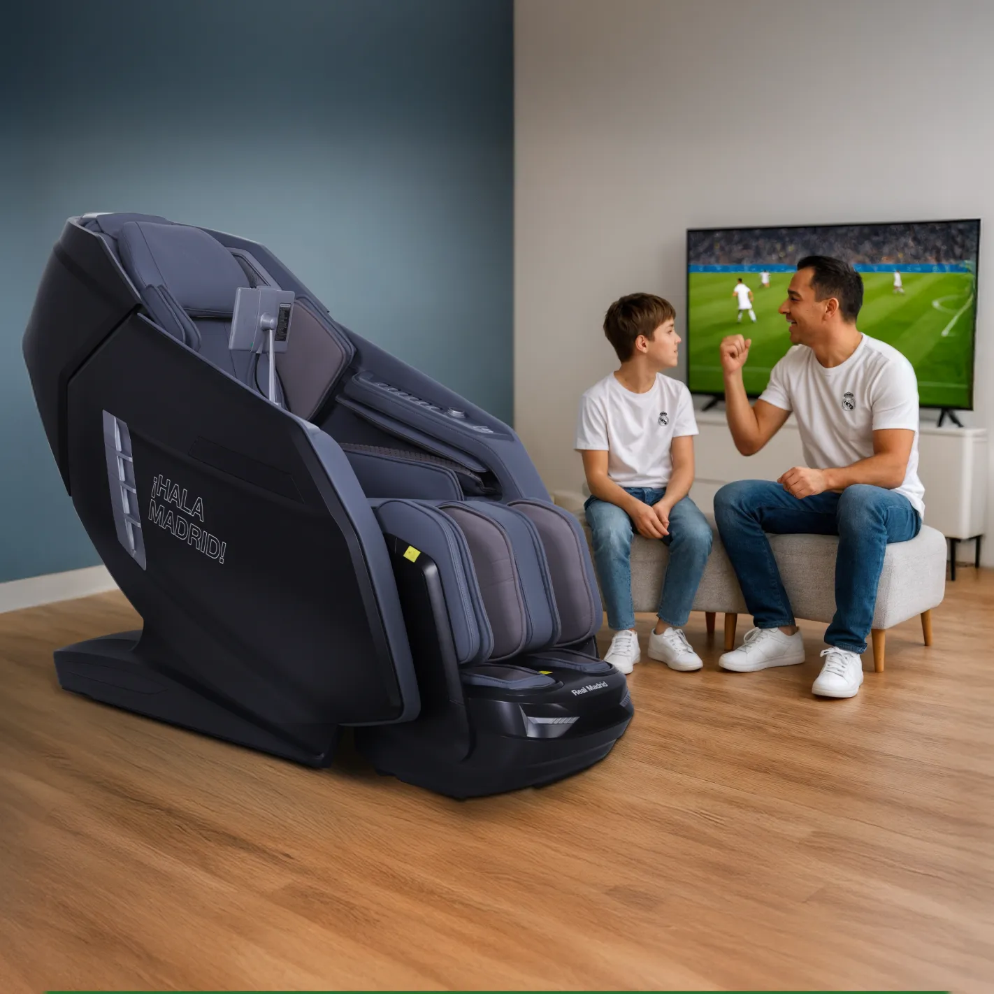 LEGEND PRO 9D Massage Chair Limited Ed – REAL MADRID Official Product