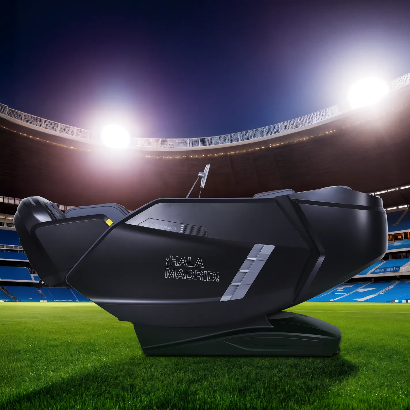 Fauteuil de massage LEGEND PRO 9D Limited Ed – Produit officiel REAL MADRID