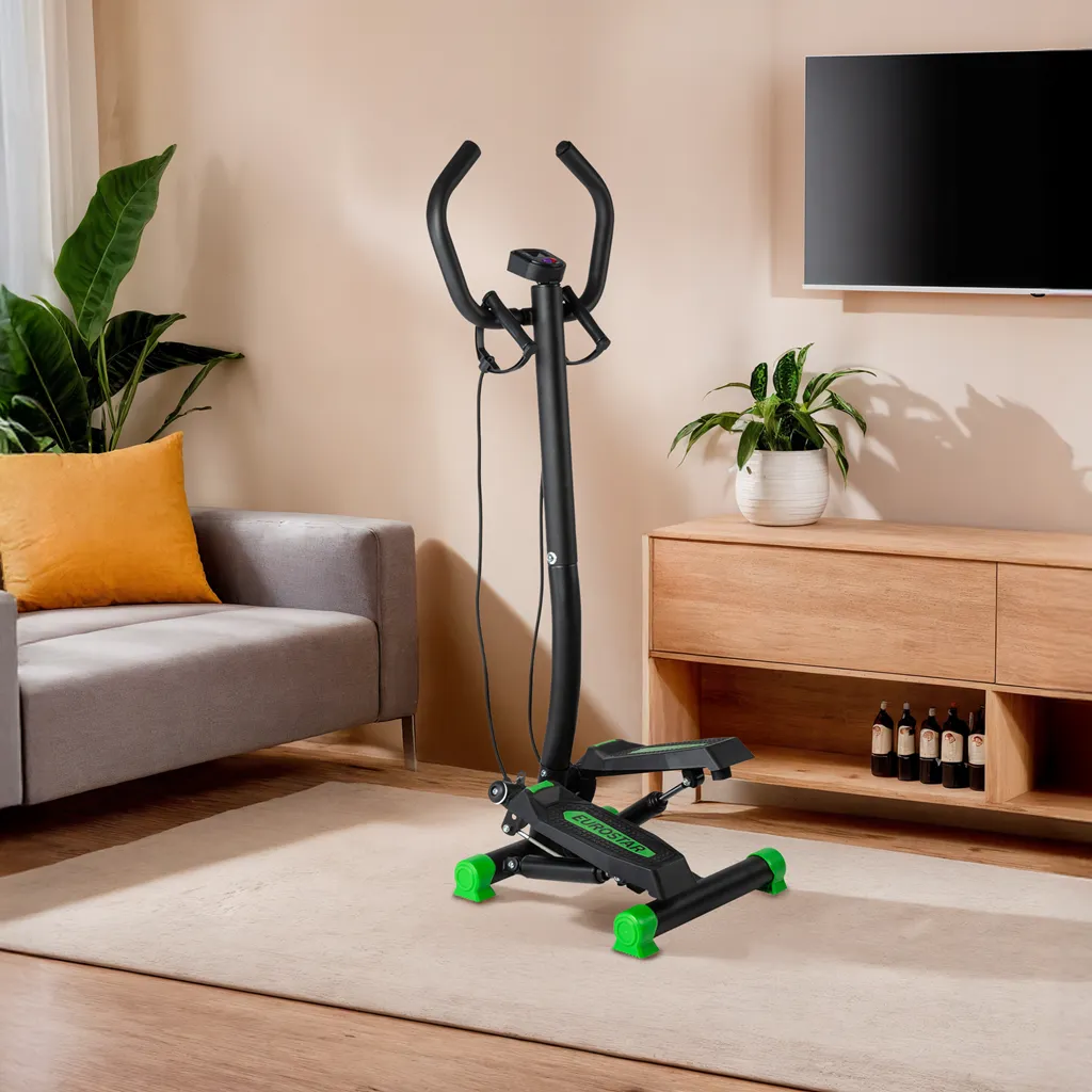 EKA Stepper Twist Pedal Exerciser With Handlebars I Exercise Bike EKA Stepper Twist Pedal Exerciser With Handlebars I Exercise Bike